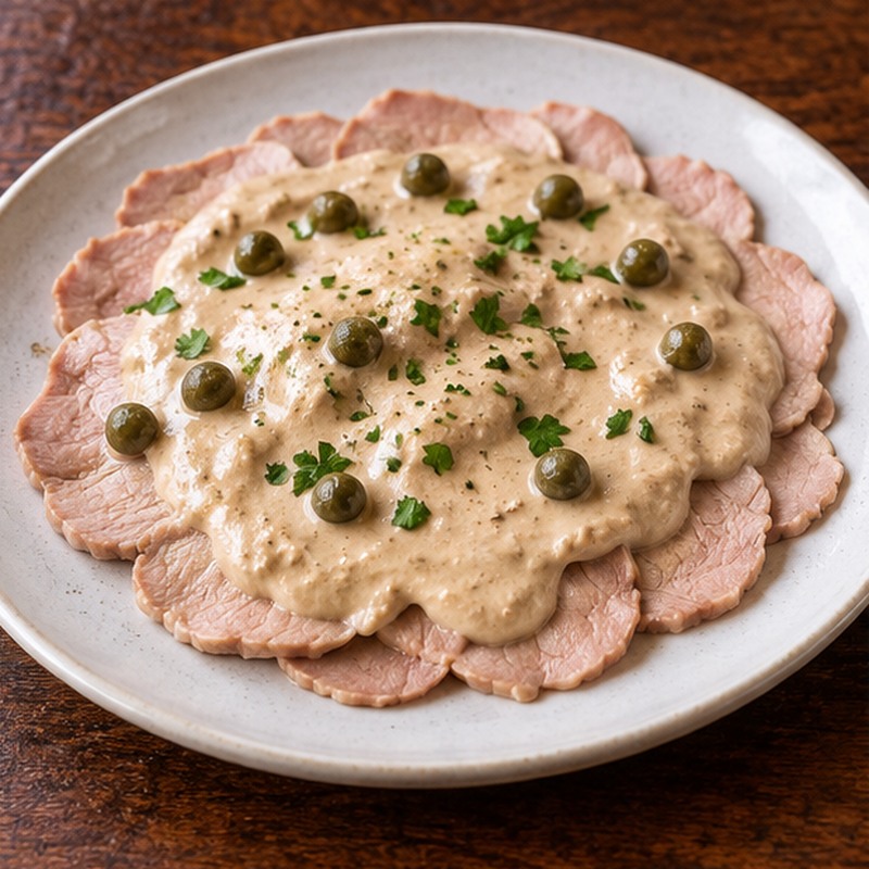 Fotografia illustrativa: Vitello tonnato