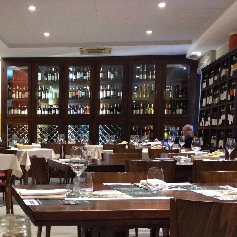 Immagine illustrativa provvisoria dell’ambiente di ristorazione; non è una fotografia verificata di Osteria dell’Arco