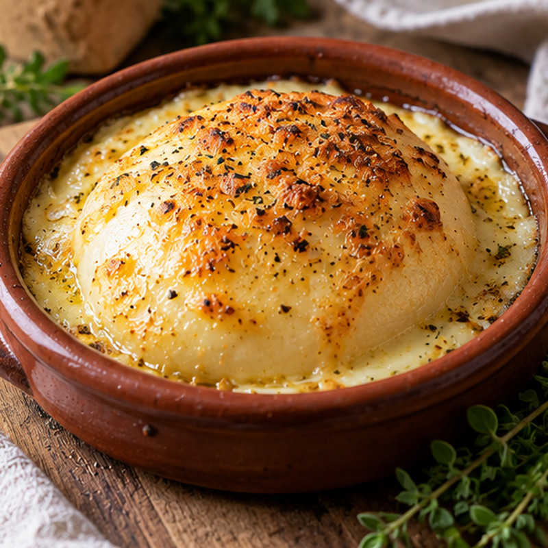 Foto illustrativa: Caciocavallo podolico al forno