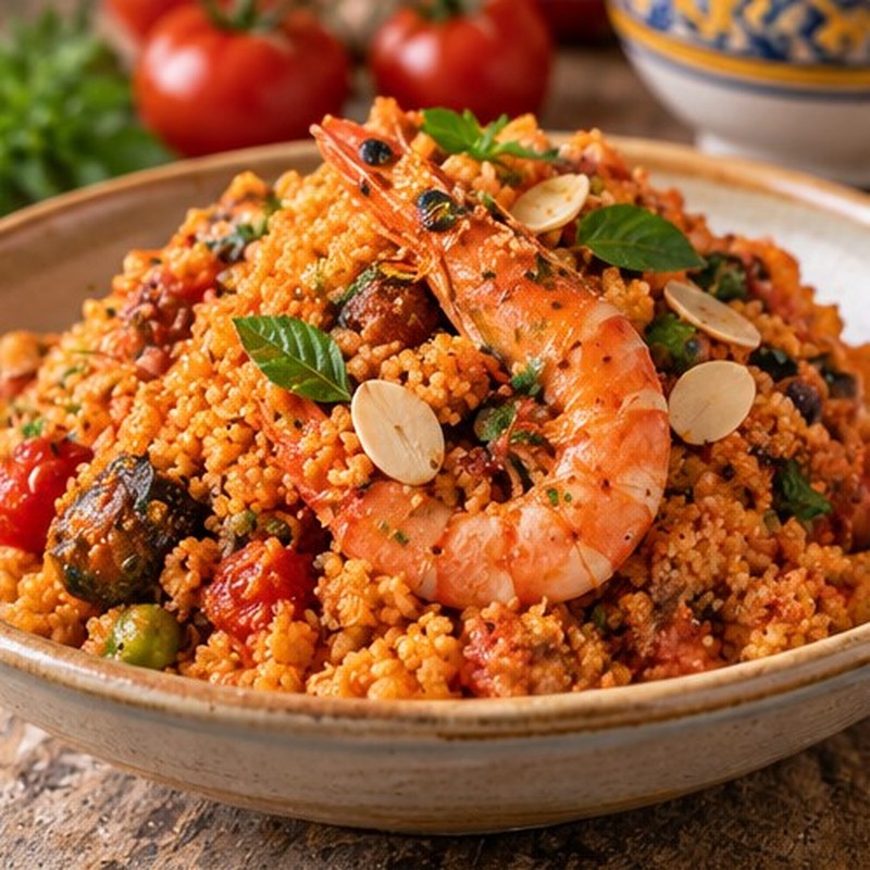 Immagine illustrativa della preparazione: Cous cous di pesce