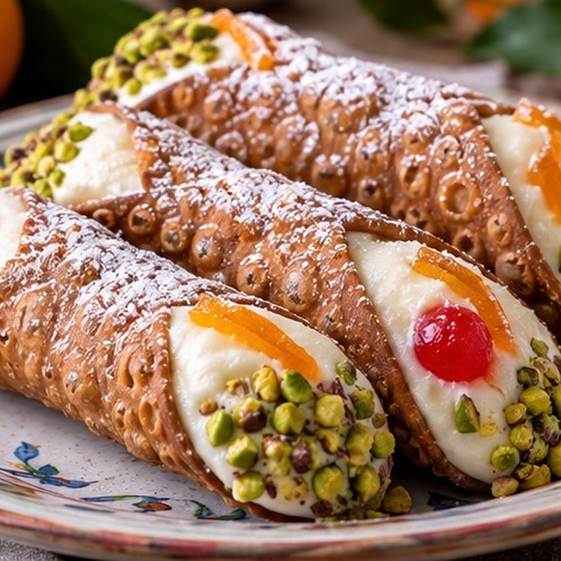 Immagine illustrativa della preparazione: Cannoli siciliani