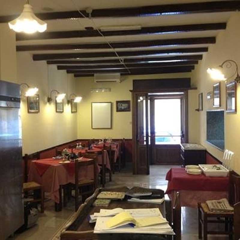 Illustrazione provvisoria di un ambiente di ristorazione, non fotografia di Trattoria ai Cascinari