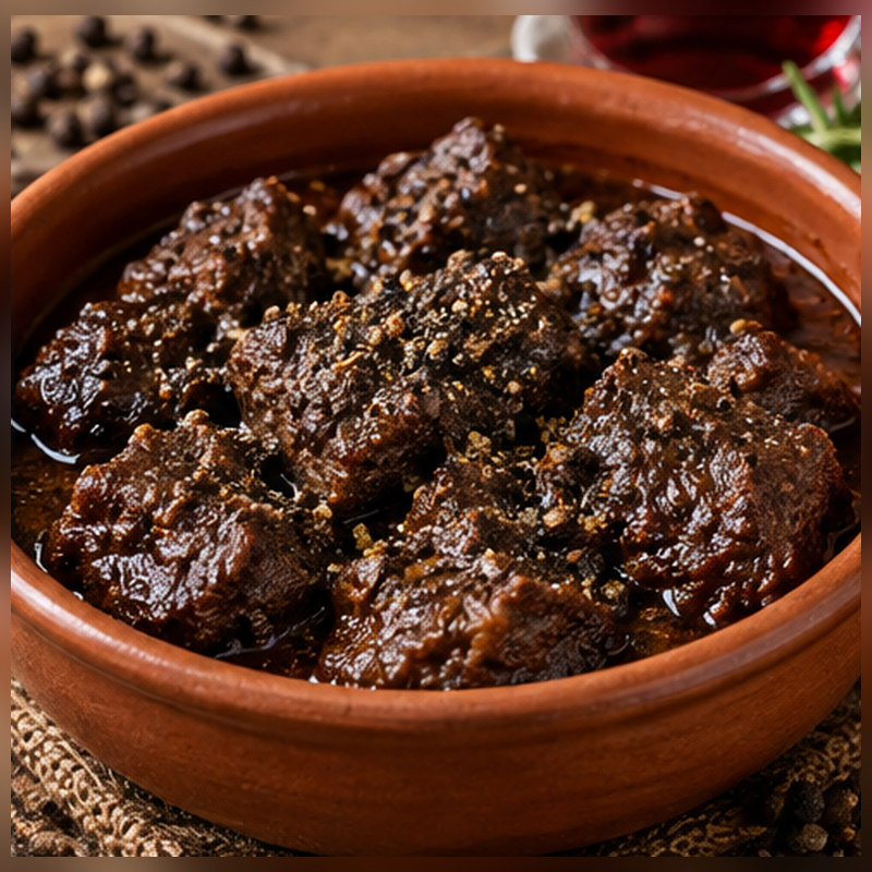 Immagine illustrativa della preparazione: Cinghiale alla cacciatora