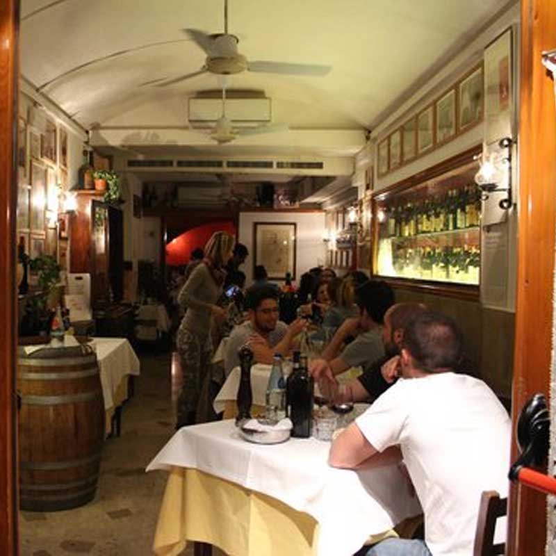 Illustrazione provvisoria di un ambiente di ristorazione, non fotografia del locale Antica Trattoria da Tito dal 1913