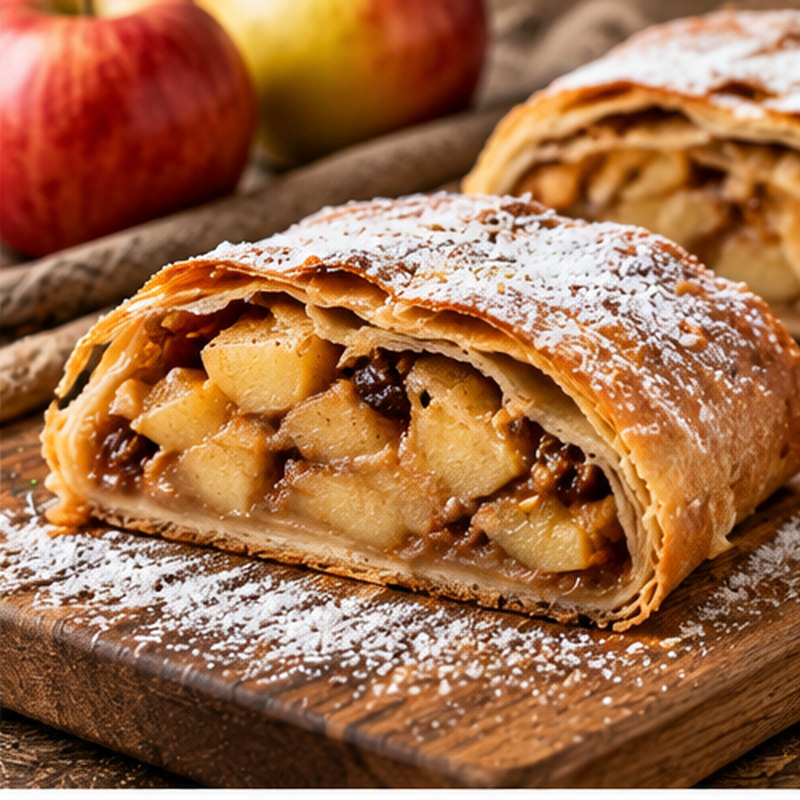 Fotografia illustrativa della preparazione: Strudel della tradizione