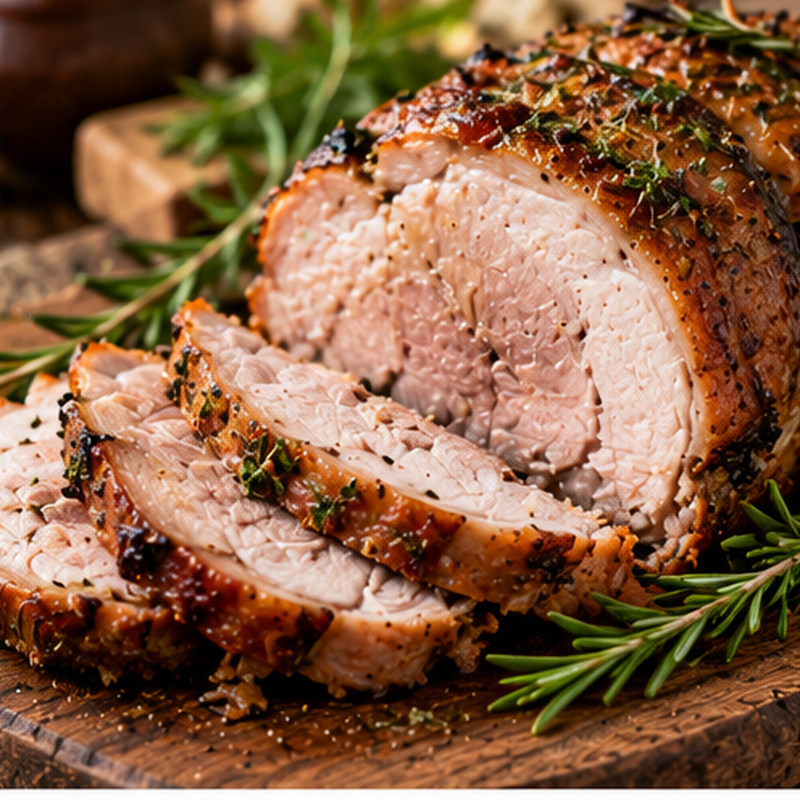 Fotografia illustrativa della preparazione: Arrosto alle erbe