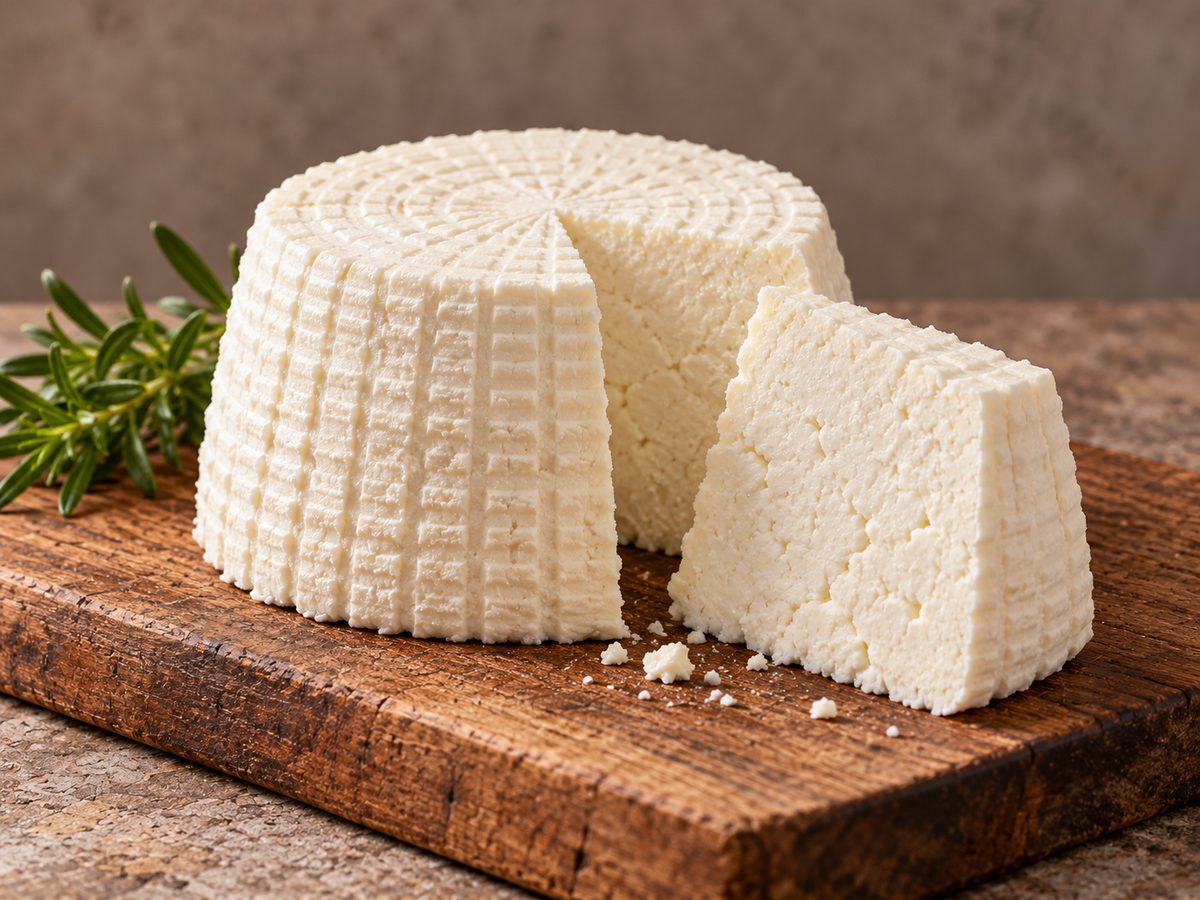 Ricotta salata lucana