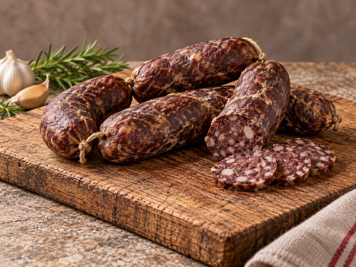 Salsiccia di fegato di Castelluccio Superiore
