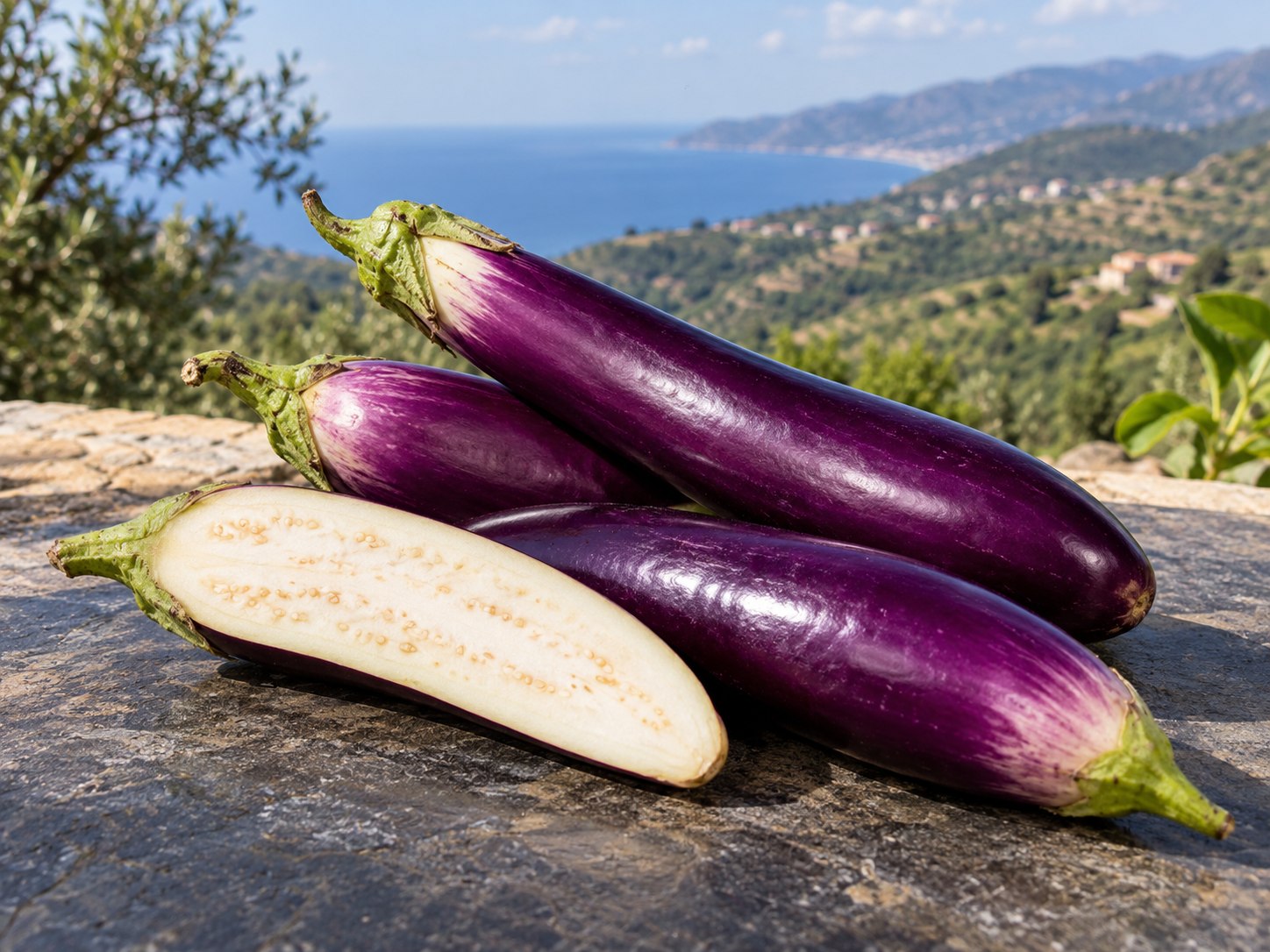Melanzana violetta di Longobardi