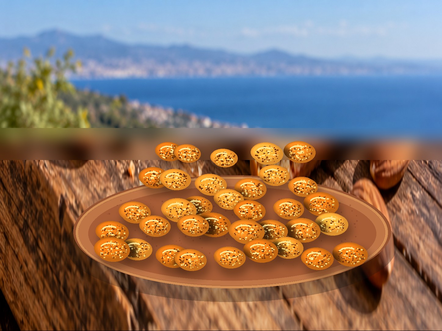 Pignolata al miele