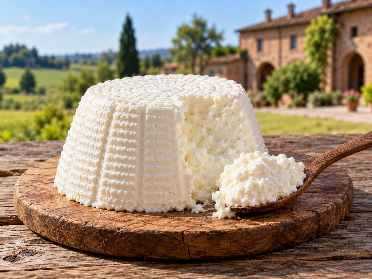Ricotta vaccina fresca tradizionale dell’Emilia-Romagna
