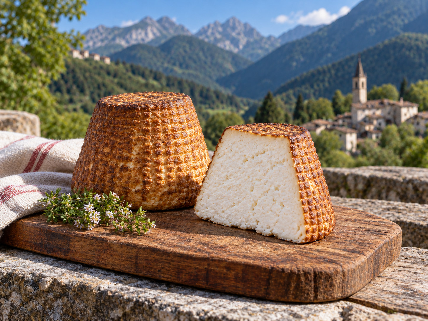 Ricotta affumicata della Carnia