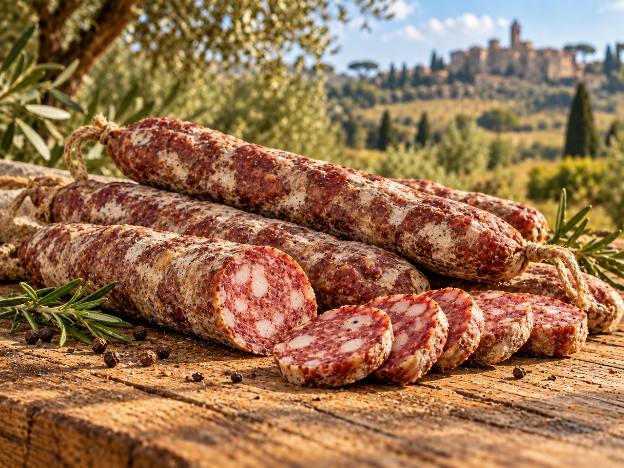 Salsicce secche di suino