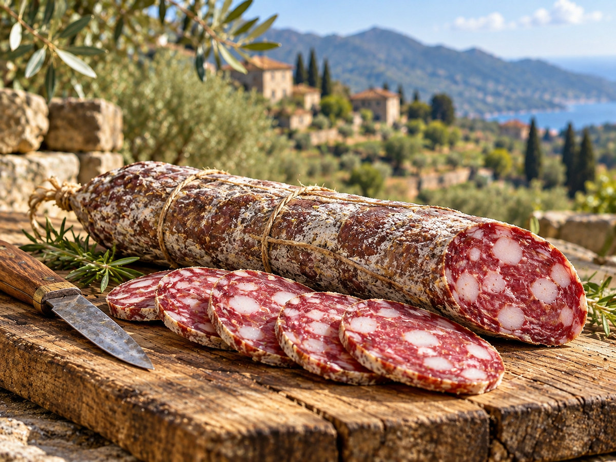Salame con i lardelli