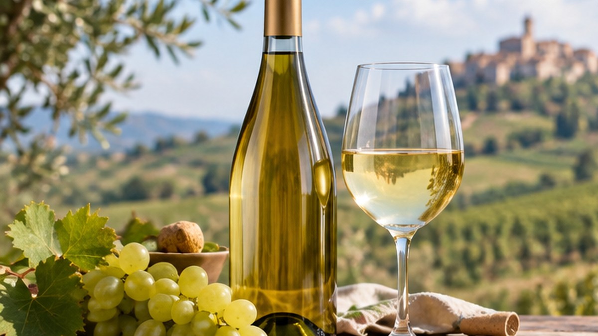Calice e bottiglia ispirati a Custoza
